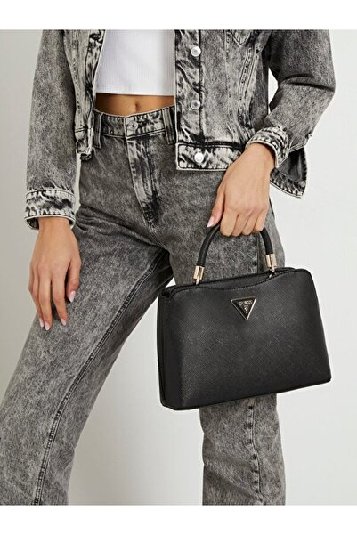 Guess Saffiano Hide Shoulder Bag