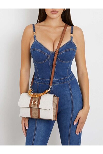 Guess Canvas Ii Kadın Tote Çanta