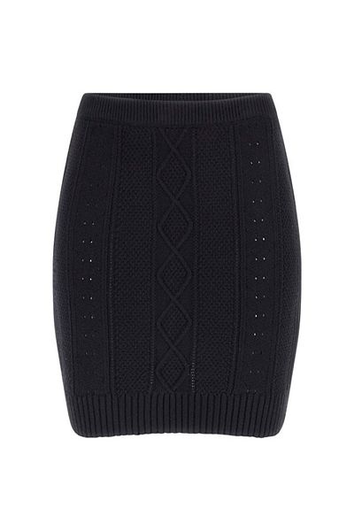 Guess Brielle Women's Wool Blend Pencil Knitwear Skirt