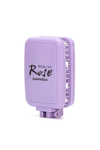 Roesıa Rose Cosmetics Rose Katlanabilir Aynalı Saç Tarağı