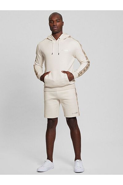 Guess Men's Mickey Punto Milano Beige Sweatshirt