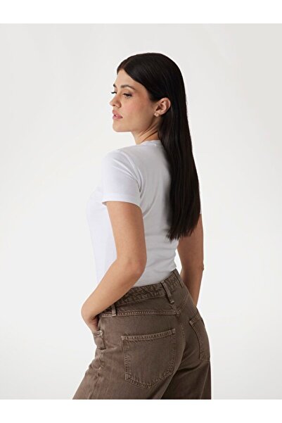 Guess Ss Cn Shiny γυναικείο μπλουζάκι