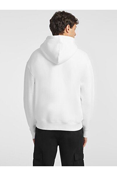 Guess Hanorac alb pentru bărbați M4YQ23K9V31-G011