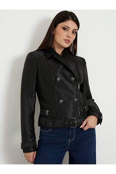 Guess Normal Black Women's Jacket W3Yl25Wfir2-F943