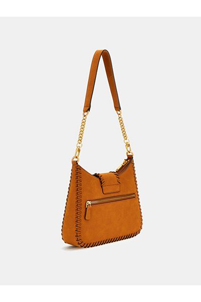 Guess Leather Women's Shoulder Bag - Borsa