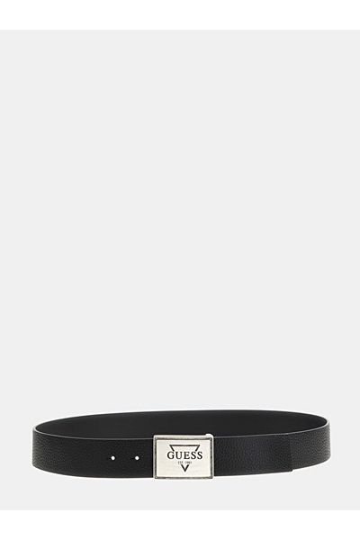 Guess Branded Men's Leather Belt