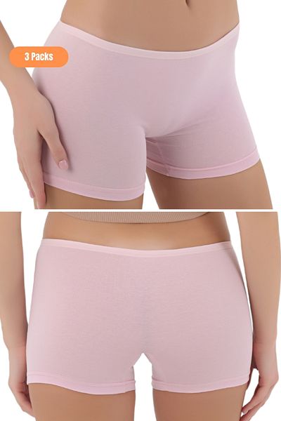 CENNETOĞLU Women's Long Leg Panties – Cotton and Stretchy Underwear