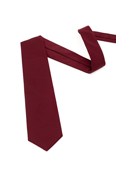 Pierre Cardin Bordo İpek Kravat 50313295-900