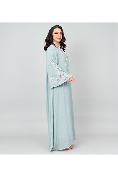 IKKXA Modern Embroidered Jalabiya