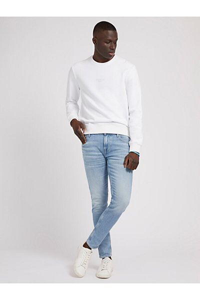 Guess Blugi Chris pentru bărbați, cu croiala super skinny