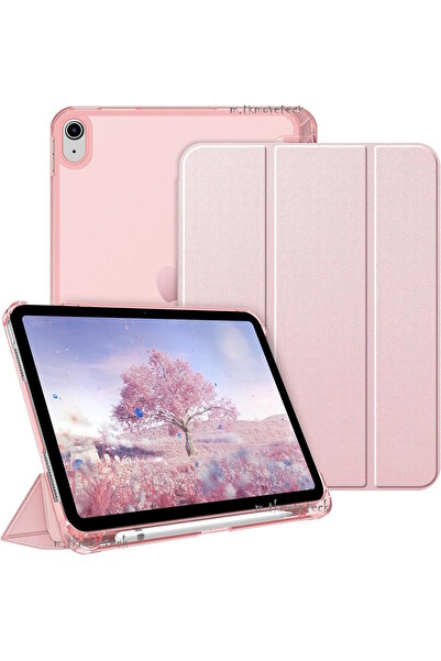 m.tk moveteck Apple iPad Air 11 2025 Uyumlu Kılıf Akıllı Smart Uyku Modlu Pen...