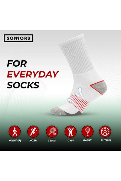 SONNORS 3 Pairs of Thermal Outdoor Socks