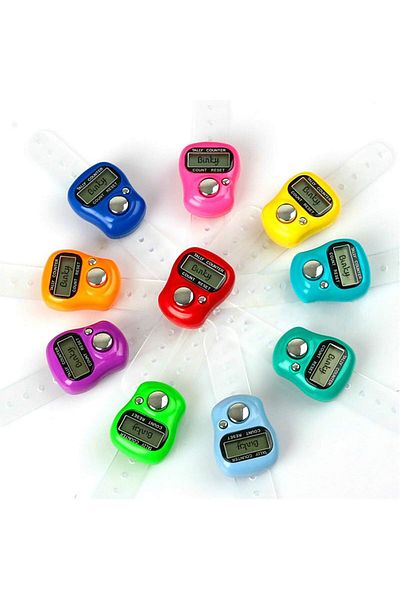 AWH 10-Pack Mini LCD Digital Finger Counters – Electronic Hand Tally Counter for Counting Needs