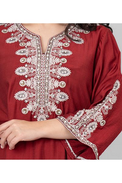 IKKXA Royal Radiance Crystal Jalabiya