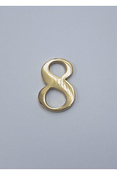 Kalender Döküm Brass Casting Number 5cm No:8
