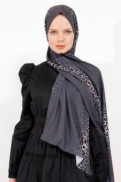 Differenza Σάλι Leopard Gradient, Μετάξι Medina και Καπνιστό