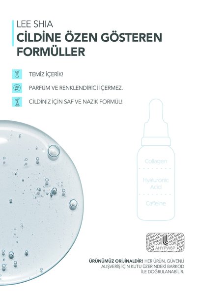 Lee Shia 2 Pack Skin Firming Collagen Serum 2x30ml (COLLAGEN 5% HYALURONIC ACID 2% CAFFEINE 1%)