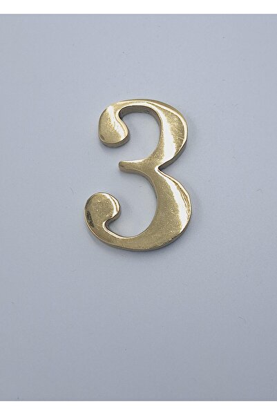 Kalender Döküm PİRİNÇ DÖKÜM RAKAM 5CM NO:3