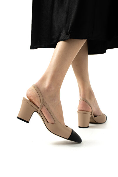 nurness Nina Women's Heeled Slingback Shoes