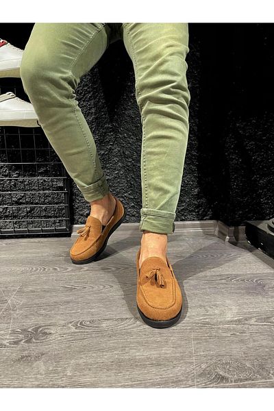 Knack Pantofi pentru bărbați Loafer 007 Tan