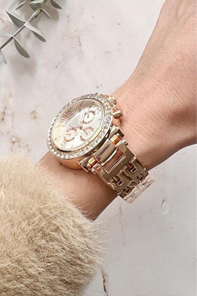 OQQO Regulus Rose Women's Wristwatch