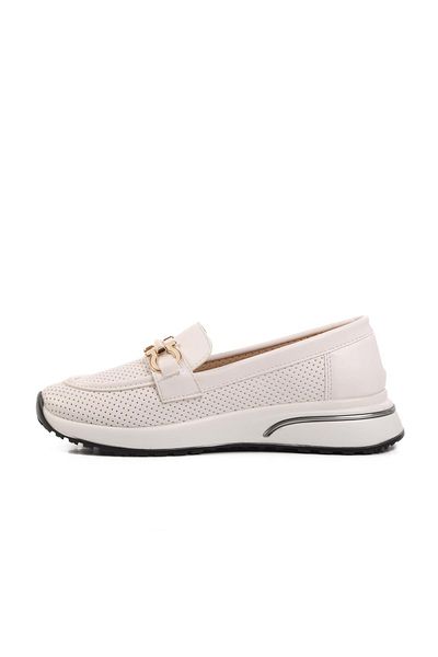 AYAKMOD 514524   Pantofi casual de damă Z White
