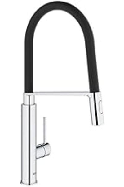 Grohe Concetto Professional Black Single Control Sink Faucet - 31491000