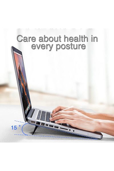erorex حامل لوحة مفاتيح كمبيوتر صغير قابل للطي، ذاتي اللصق، محمول، غير مرئي، مع أقدام رافعة للوحة المفاتيح