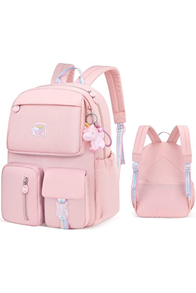 Generic حقيبة ظهر وحقيبة سفر وحقيبة مدرسية للبنات من سن 5 إلى 10 سنوات، حقائب...