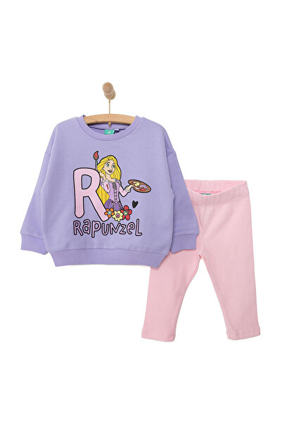Disney Prenscess Kız Sweatshirt - Tayt Kız Bebek