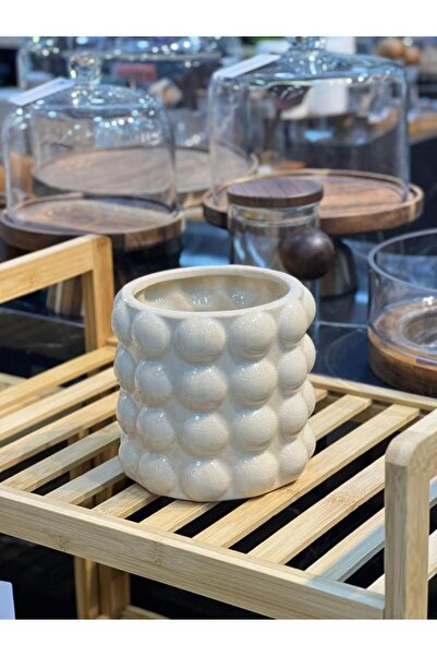Atbyhome Atby 13cm Bubble Ceramic Vase