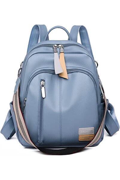 Generic حقيبة ظهر أنيقة للنساء والفتيات المراهقات، حقيبة سفر مدرسية خفيفة الو...