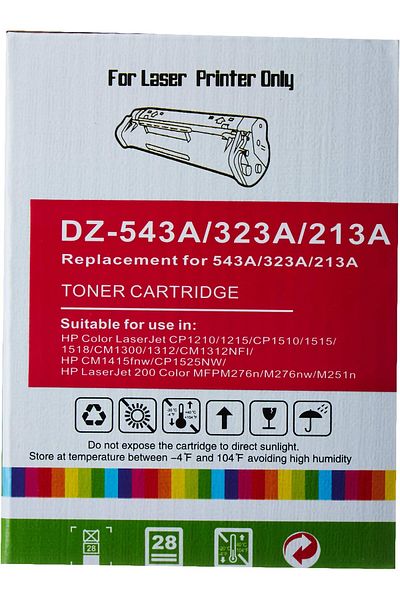 erorex خرطوشة حبر Ce323A 128A متوافقة مع طابعات Laserjet الملونة Cp1521N Cp1522N Cp1523N