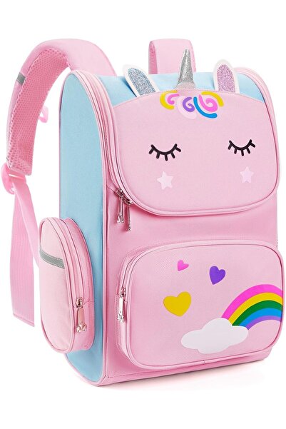 Generic Unicorn Kids Backpacks For Girls Large Lightweight School Bookbag Dur...