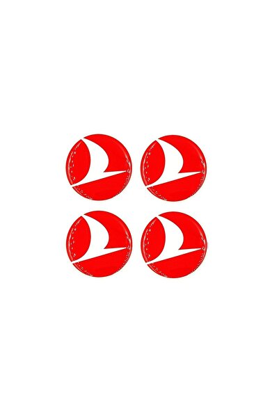 BsElektronik Etiketçilere Özel THY Tasarım Jant Göbeği Damla Sticker