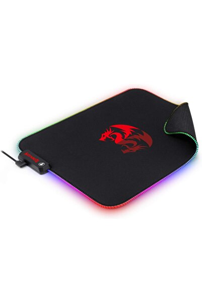 erorex لوحة ماوس ألعاب P026 بلوتو RGB LED كبيرة الحجم ناعمة بقاعدة غير قابلة للانزلاق وحواف مخيطة