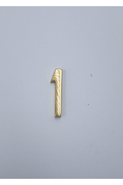 Kalender Döküm Brass Casting Number 4cm Plain No:1