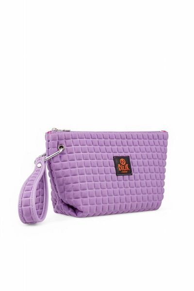 Bilik Deri Дамски клъч и чанта Scuba Lilac Yeliz
