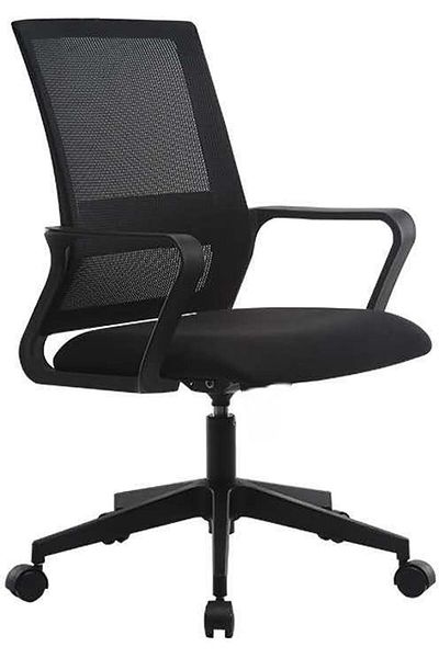 erorex Office Chair Comfort Ergonomic Height Adjustable Desk Chair With Lumbar Support Backrest Black