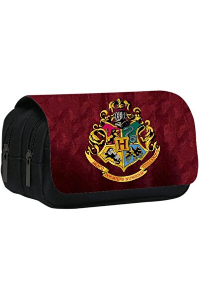 Generic حافظة أقلام هاري بوتر، حافظة أقلام رصاص، صندوق منظم مع سحاب مزدوج و2