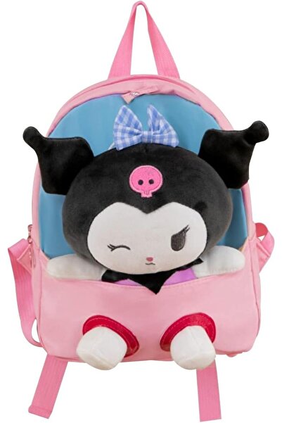 Generic Plush Kuromi Bag For Girls Kuromi Plush Backpack Kuromi Plush Bag Car...