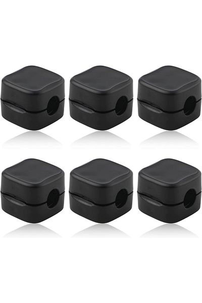 erorex Magnetic Cord Organizer Holder 6 Pcs Magnetic Cable Clips Hide Phone Charging Cable Keeper Wire