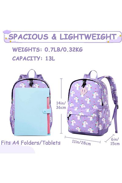 erorex School Bag For Boy Girl Toddler Backpacks Kids Lightweight Water Resistant Preschool Backpack With
