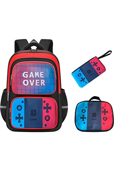 Generic 3Pcs Kids Backpack For Boys School Bags Game Controller Design Large ...
