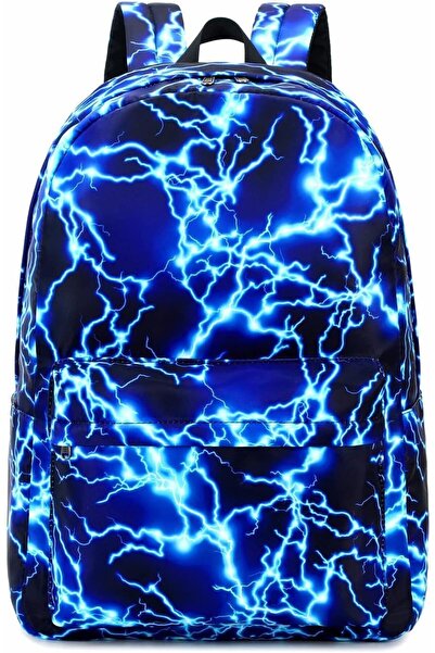 Generic Boys School Backpack Elementary Middle School Lightning Bookbag Durab...