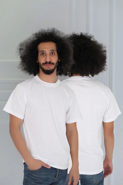 CENNETOĞLU Ανδρικό T-Shirt Slim Fit Crew Neck