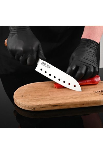 Cavit İnox Sef Bıçağı Mutfağınızın Incisi Santoku JAPON ŞEF BIÇAĞI