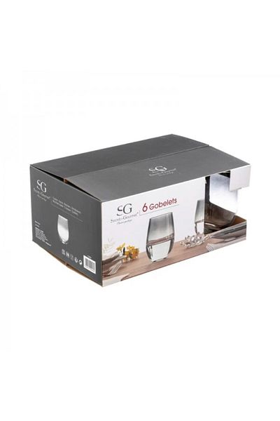 Secret de Gourmet Set of 6 universal glasses, Sauvage, 390 ml