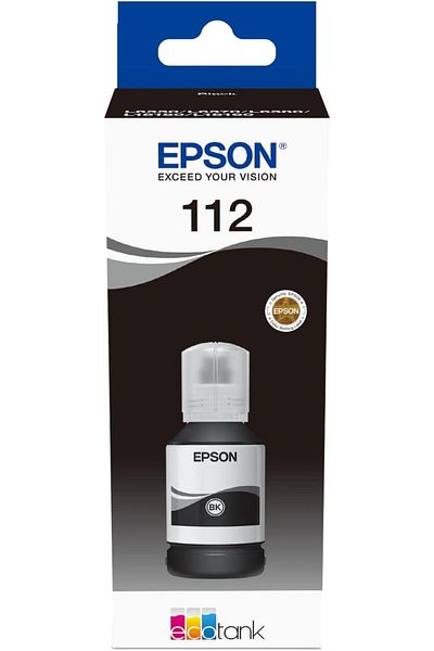 erorex زجاجة حبر Ecotank Pigment Black رقم 112