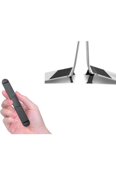 erorex حامل كمبيوتر محمول قابل للتعديل، حامل كمبيوتر محمول قابل للطي، حامل مريح للكمبيوتر المحمول، خفيف الوزن، مناسب للكمبيوتر المحمول